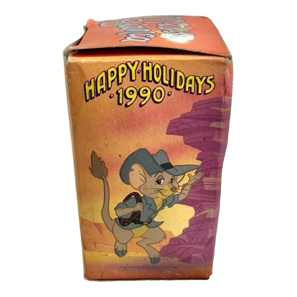 NIB 1990 Disney Vintage McDonalds Rescuers Down Under Miss Bianca Ornament - Picture 3 of 4